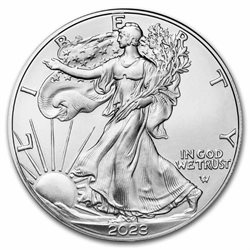 Ηνωμένες Πολιτείες - Νέο Σχέδιο American Eagle 1 oz αργυρό, 2023