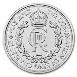 Großbritannien - 1 oz silver bullion coin Coronation 2023
