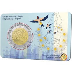 Belgium – 2 Euro, EU Presidency, 2024 (coin card NL)
