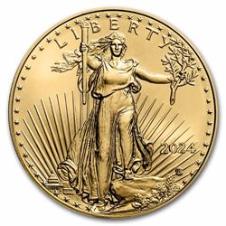 Ηνωμένες Πολιτείες - Νέο Σχέδιο American Eagle 1/4 oz χρυσό, 2024