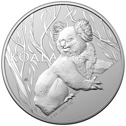 Αυστραλία - Αργυρό νόμισμα BU 1 oz, Koala, 2024 (QUEEN)