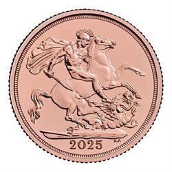 Μεγάλη Βρετανία - King Charles III, Gold Sovereign, 2025