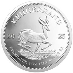 Νότια Αφρική - Αργυρό νόμισμα Krugerrand 1 OZ 2025 (proof)