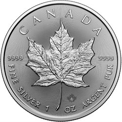 Canada - Silver coin BU 1 oz, Maple Leaf, 2025 (KING)
