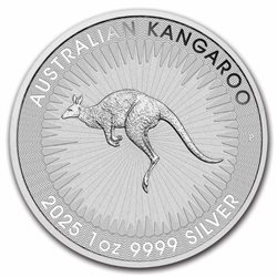 Αυστραλία - Αργυρό νόμισμα 1 oz, Καγκουρώ, 2025 (KING)