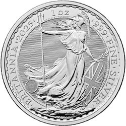 Μεγάλη Βρεταννία - £2 Britannia One Ounce Silver 2025