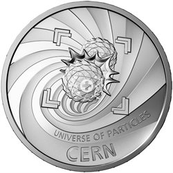Switzerland - 20 francs Silver BU, CERN, 2025 (in blister)