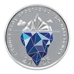 Griechenland - 6 Euro Ag, ERHALTUNG DER GLETSCHER, 2025