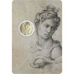 San Marino - 2 euro, Michelangelo, 2025