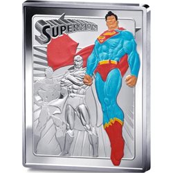 France - 10 Euro Silver Superman, 2025 (proof rectangle)