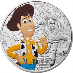 France - Toy Story 10 Euro Silver, 2025 (in blister)