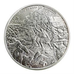 Greece – 5 Euro silver, THE BATTLE OF MANIAKI, 2025