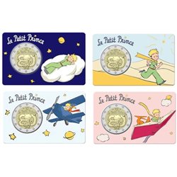 Francia - 2 Euro, LITTLE PRINCE, 2026  (set 4 coin cards)