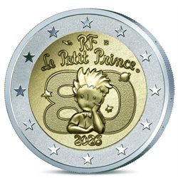 Γαλλία - 2 Ευρώ, Ο ΜΙΚΡΟΣ ΠΡΙΓΚΙΠΑΣ, 2026 (reverse proof)