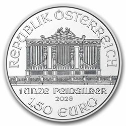 Αυστρία - Vienna Philharmonic, 1 Oz αργυρό, 2026