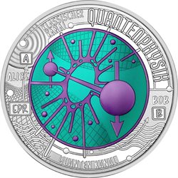 Austria - 25 Euro AgNiob, Quantum Physics, 2026