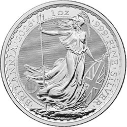 Μεγάλη Βρετανία - £2 Britannia One Ounce Silver 2026