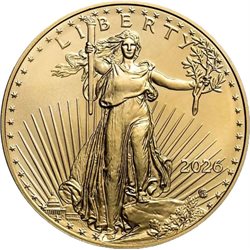 Ηνωμένες Πολιτείες - Νέο Σχέδιο American Eagle 1/4 oz χρυσό, 2026