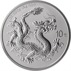 Κίνα - Αργυρό νόμισμα 1 Oz Dragon 2026