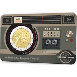 Finlande - 2 Euro, 100 years Yle Broadcasting, 2026 (EN)