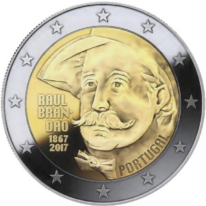 Πορτογαλία – 2 Ευρώ, Raúl Brandão, 2017