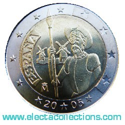 Ισπανία - 2 Ευρώ, Δον Κιχώτης, 2005