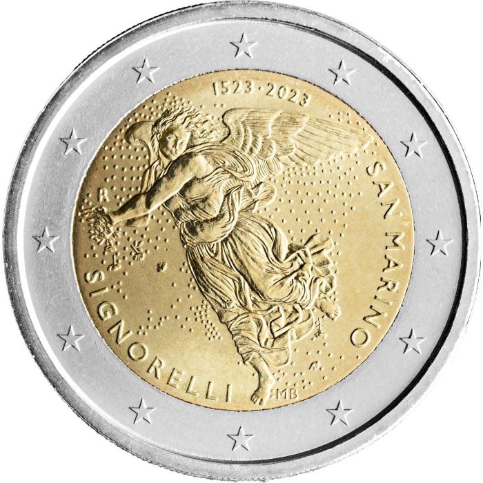 San Marino – 2 Euro, Luca Signorelli, 2023 (blister)