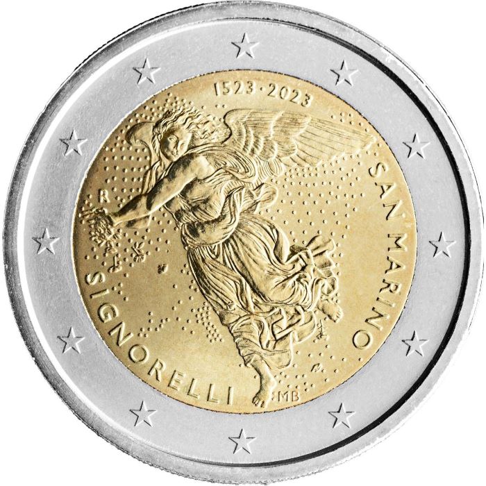 San Marino - 2 Euro, Luca Signorelli, 2023 (blister)