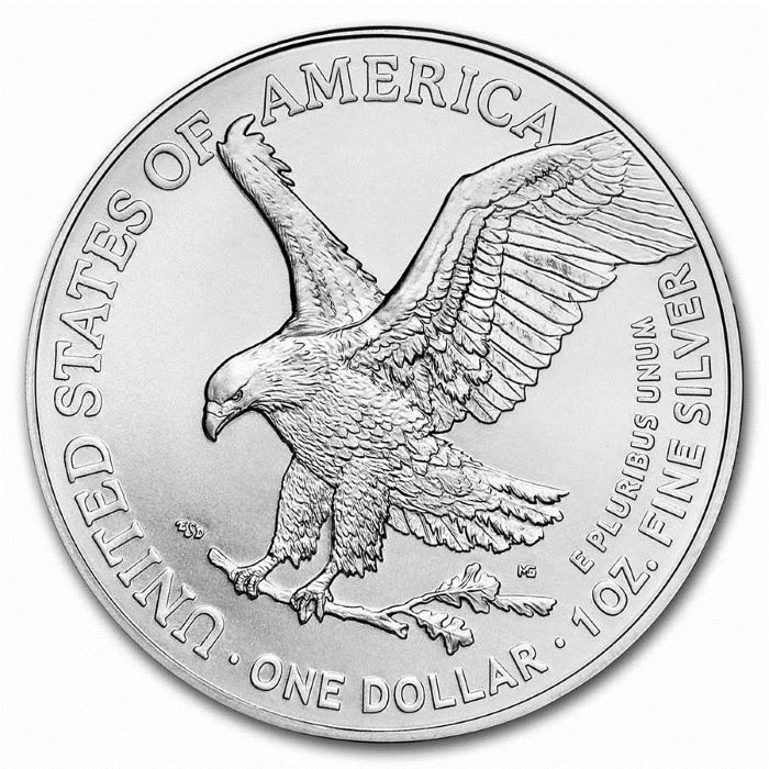 Ηνωμένες Πολιτείες - Νέο Σχέδιο American Eagle 1 oz αργυρό, 2023