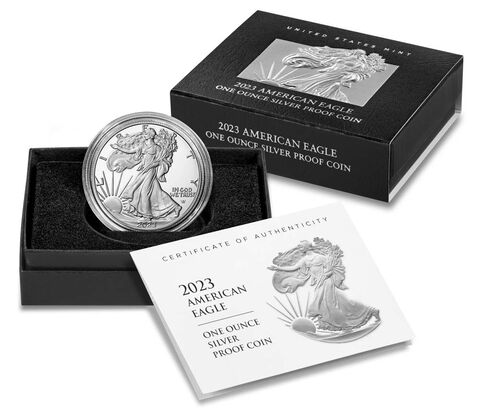 Stati Uniti - American Eagle 1 oz silver, 2023 (proof)