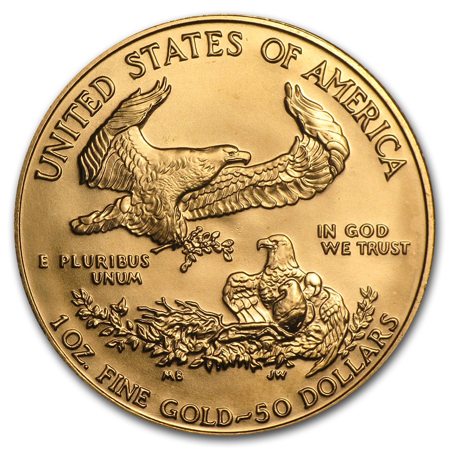 United States - American Eagle 1 oz gold, 1987 (MCMLXXXVII)