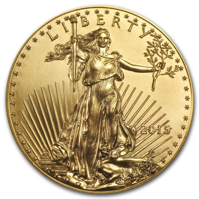 Ηνωμένες Πολιτείες - American Eagle 1 oz χρυσό, 2015