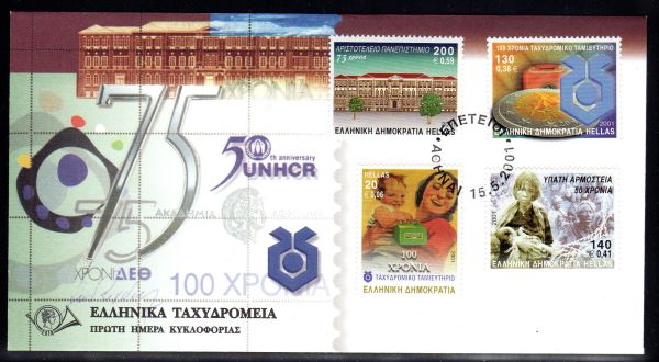 Ελλάδα 2001 - Επέτειοι, Λεύκωμα Γραμματοσήμων Σειράς