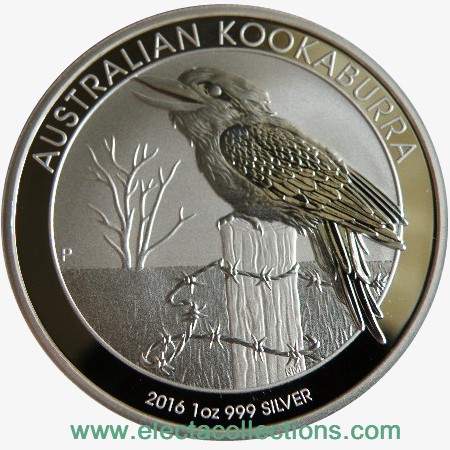 Αυστραλία - Αργυρό νόμισμα BU 1 oz, Kookaburra, 2016