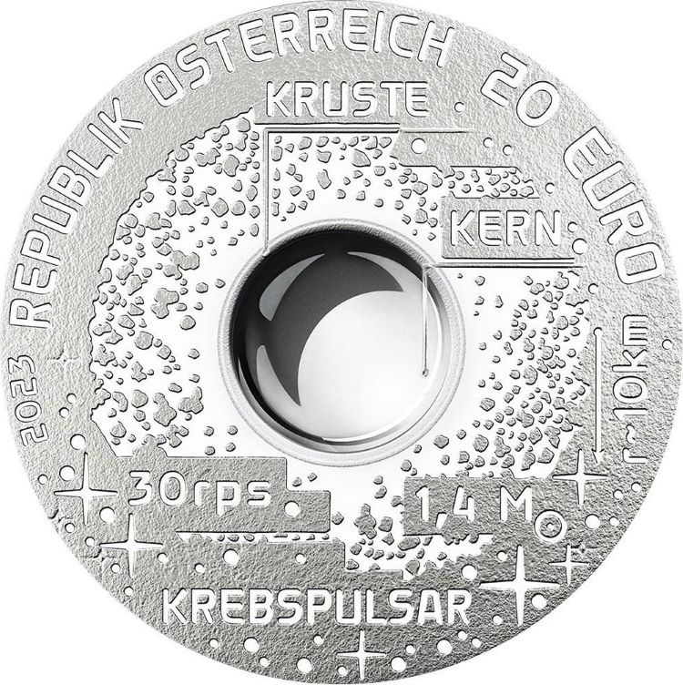 Osterreich - 20 euro, THE NEUTRON STAR, 2023