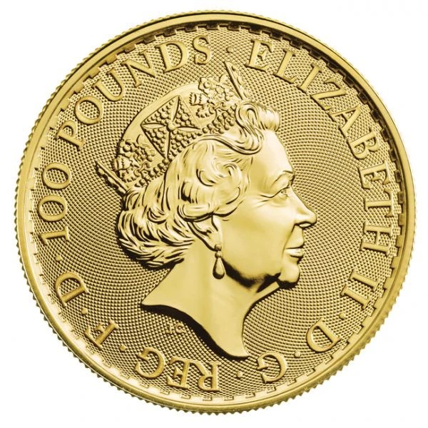 Gran Bretana - Moneda de oro BU 1 oz, Britannia, 2022