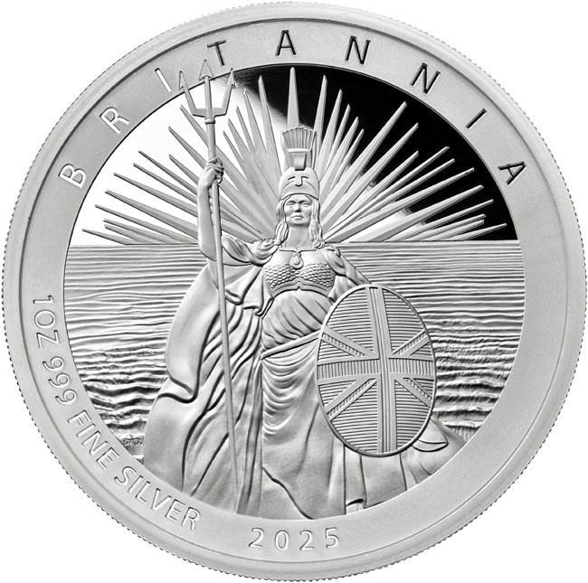 2020 Great Britain 1 oz Silver Britannia BU - Bullion Mart