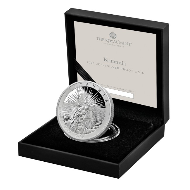 2020 Great Britain 1 oz Silver Britannia BU - Bullion Mart