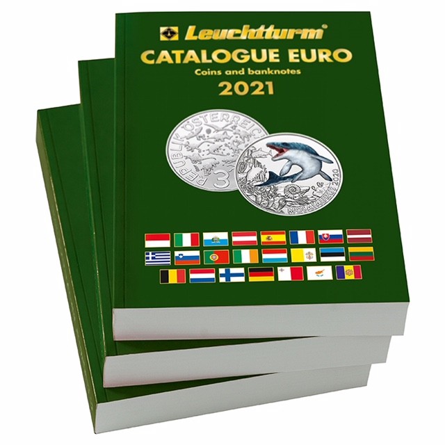 Euro coins catalogue, English edition 2021