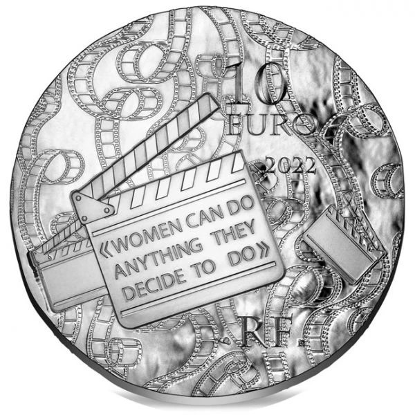 Frankreich - 10 Euro Silber proof, GRACE KELLY, 2022