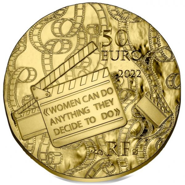Frankreich - 50 Euro Goldmunze proof, GRACE KELLY, 2022