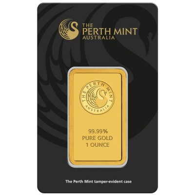 Australie - Gold Bar Perth Mint 1 oz 999.9/1000