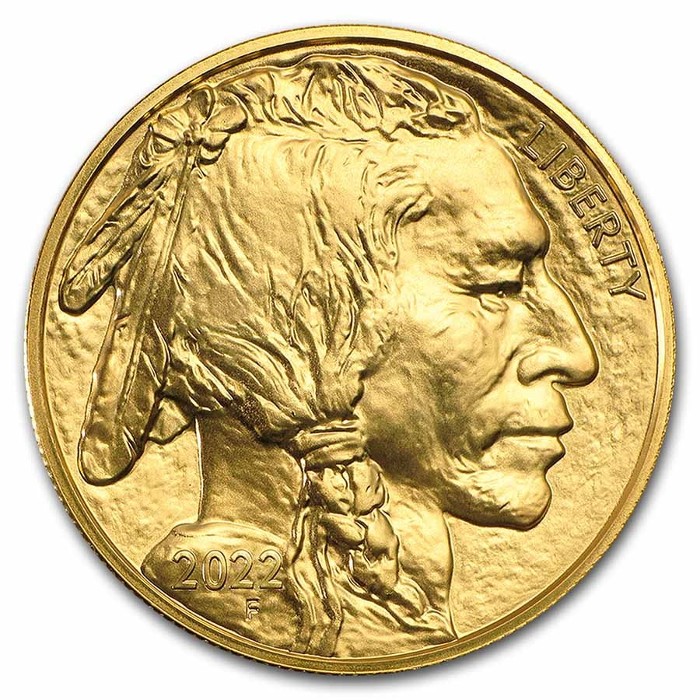 Ηνωμένες Πολιτείες -  Χρυσό νόμισμα BU 1 oz, Buffalo, 2022