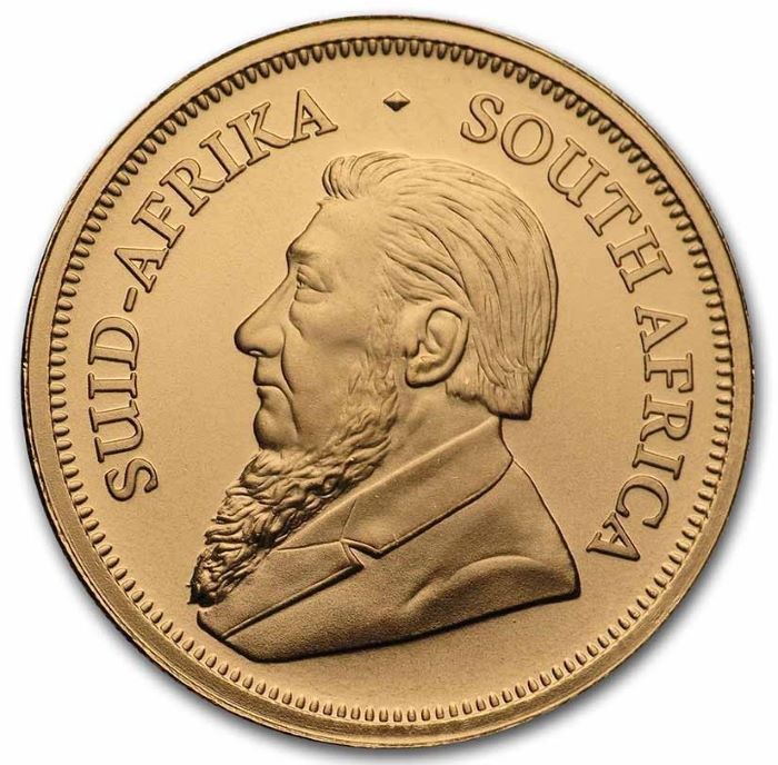 Sudafrica - Gold coin BU 1/4 oz, Krugerrand, 2023