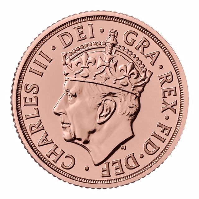 Great Britain - King Charles coronation sovereign, 2023 (BU)