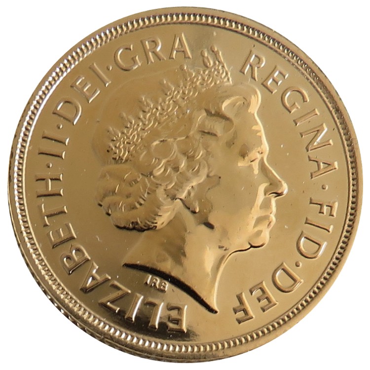 Großbritannien - Elizabeth II, Gold Sovereign BU, 2015