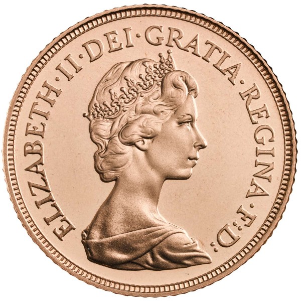 Μεγάλη Βρεταννία - Gold Proof Sovereign Three Coin Set, 1983