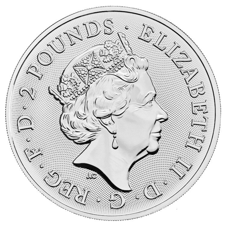 Gran Bretana - KING ARTHUR, 1 oz Silver Coin, 2023
