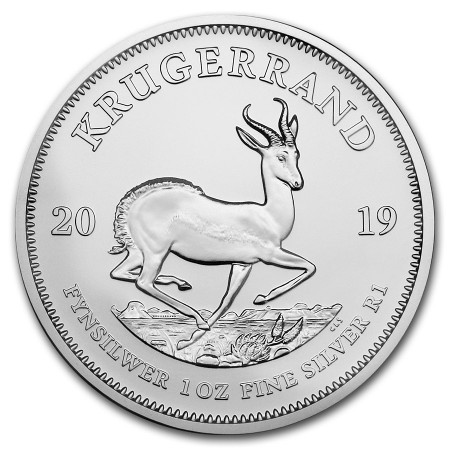 Νότια Αφρική - Αργυρό νόμισμα Krugerrand 1 OZ BU, 2019