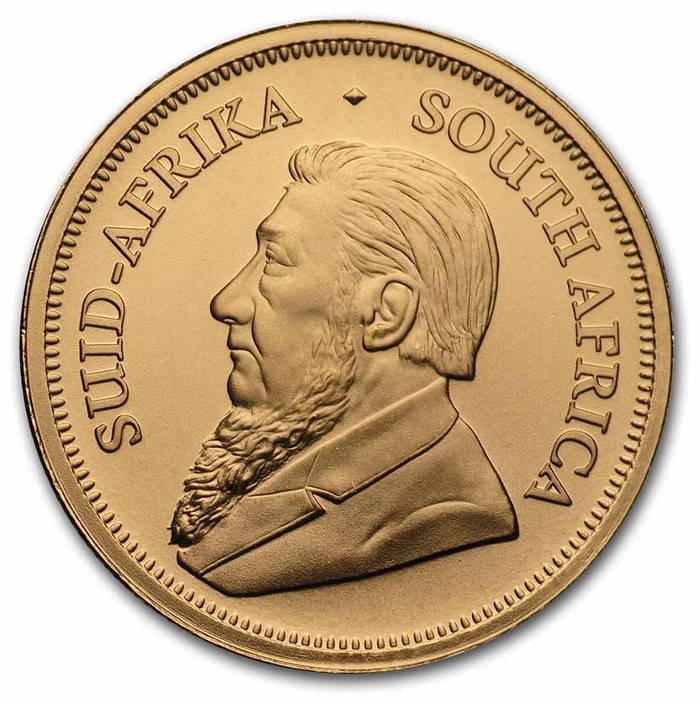 Sudafrica - Gold coin BU 1/4 oz, Krugerrand, 2022